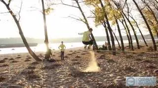 slackline show. Слэклайн шоу