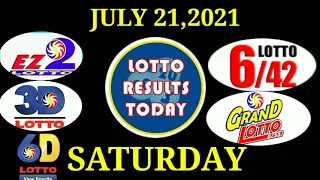 JULY 31 ,2021 LOTTO RESULTS TODAY 2D 3D 6D 6/42 6/55