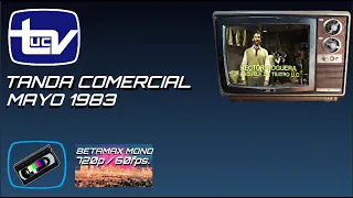 Tanda Comercial Canal 13 UCTV - Mayo 1983