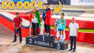 AURELIEN GIRAUD GAGNE LES CHAMPIONNATS DU MONDE DE SKATE