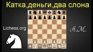 [RU] Катка, деньги, два слона №23 на lichess.org ШАХМАТЫ