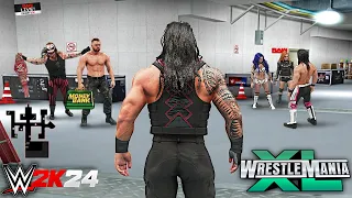 WWE 2K24 Road To Wrestlemania - MOXLEY REUNITES THE SHIELD ft. Reigns, Strowman, Lesnar