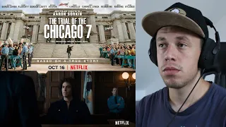 The Trial of the Chicago 7 Official Teaser Trailer REACTION & REVIEW