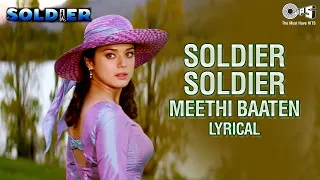 Soldier Soldier Meethei Baatein | Soldier | Kumar Sanu | Alka Yagnik | Bobby Deol | FILMy SONG