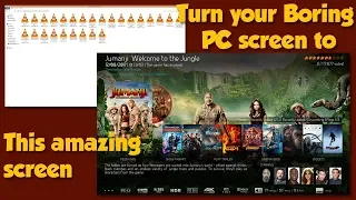 Turn your Boring PC  Movie Library to Amazing