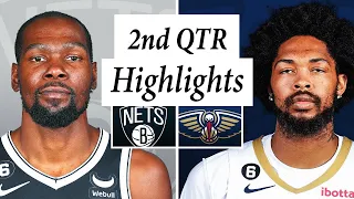 Brooklyn Nets vs. New Orleans Pelicans Full Highlights 2nd QTR | Oct 19 | 2022 NBA Season