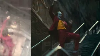 JOKER - Stairs Dance (Behind-The-Scenes) SBS Comparison