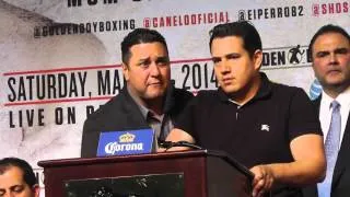 Canelo's Trainer Eddie Reynoso Final Words Before Fight