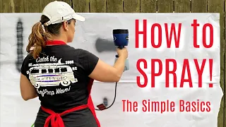 Homeright Finish Max: How to Spray Basics