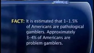 What is the difference between pathological & problem gamble