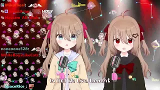 Evil Neuro-Sama x Neuro-Sama V3 sings In Hell We Live, Lament [Karaoke Cover Version]