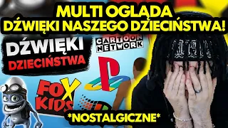 MULTI ogląda DŹWIĘKI NASZEGO DZIECIŃSTWA! *mega nostalgiczne*