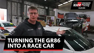 How Do You Turn a Road Car Into a Race Car? | Toyota GAZOO Racing Australia