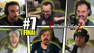 TODAS las MUERTES en PERMADEAZ 3 - DÍA #7 🤣💀 DÍA FINAL = CINE. | IlloJuan, Carola, Xokas, Juja…