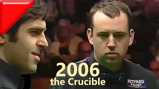 First meeting at the Crucible | Ronnie O'Sullivan vs Mark Williams | 2006 World Championship QF