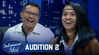 Prada, Rocker Asal Kebumen Berhasil Memukau Juri Lewat Suaranya - Indonesian Idol 2021