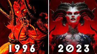 DIABLO 1-4 - ALL CINEMATICS 1996-2023 | Full Cinematic Movie [HD]