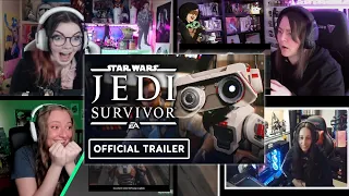 Star Wars Jedi Survivor - Official Story Trailer Reaction Mashup