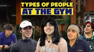 TYPES OF PEOPLE AT THE GYM | RAJ GROVER | @RajGrover005
