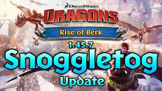 New Snoggletog Update (1.45.7, Android) | Dragons: Rise of Berk