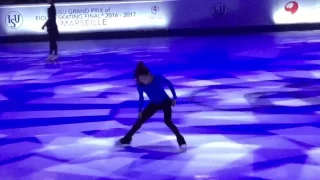 Satoko Miyahara GPF Marseille 2016 EX Practice Dec. 11 2016