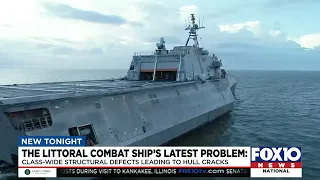 Some Littoral combat ships built by Austal reportedly suffering hull cracks