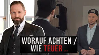 Maßgeschneiderter Anzug im Business mit Torben Platzer