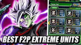 The BEST EXTREME F2P Units in DBZ Dokkan Battle