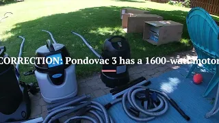Comparing Pond Vacuums