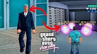 Never Follow The Bank Manager in GTA Vice City! (Hidden Secret CHEAT CODE)