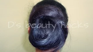 Easy New Hairstyle for long hair | Bun Hairstyle |Hairstyle for Long Hair by Yourself