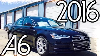 2016 Audi A6 2.0T Quattro Full Review, Start Up, Exhaust