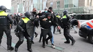 Dit zijn de heftigste beelden van de rellen in Eindhoven