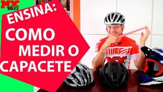Mx Ensina: Como medir o capacete para ciclismo