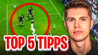 EA FC TOP 5 GAMEPLAY TIPPS für Profis & Anfänger 🔍