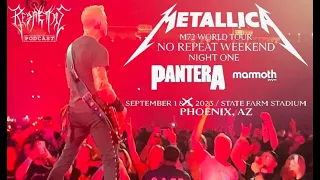 Metallica M72 Tour - Phoenix AZ Night 1 - Sept 1st 2023