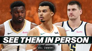 The Best NBA Players to See in Person | The Bill Simmons Podcast