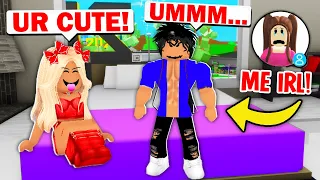 pretending to be a boy in ROBLOX BROOKHAVEN RP!