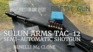 Sulun Arms Tac-12 (Benelli M4 Clone) - semi-auto shotgun perfect for home defense, my fifth gun.