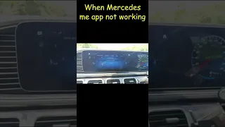 MERCEDES ME APP or not access your vehicle on phone 📱  NOT WORKING IN NEW MODELS