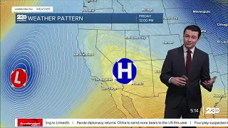 23ABC Evening weather update February 22, 2024