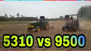 Demo Johndeere 5310 vs Massey 9500