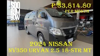 2024 Nissan NV350 Urvan 2.5 18-Seater MT Review, Downpayment & Monthly