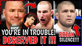 NEWS FLASH: Sean Strickland vs. Paulo Costa is in TROUBLE! Khabib TALKS ABOUT THE BAD NEWS! McGregor