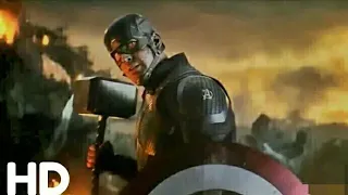 Captain America lifted Thor hammer (2/ 7) part | Last Fight of Thanos Attacks Avengers endgame