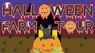 Stardew Valley: Haunted Halloween farm tour!!