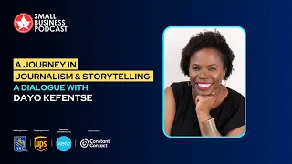 A Journey In Journalism & Storytelling A Dialogue With Dayo Kefentse