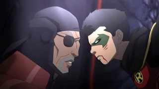 Deathstroke's talk with Damian (Teen Titans: The Judas Contract clip)