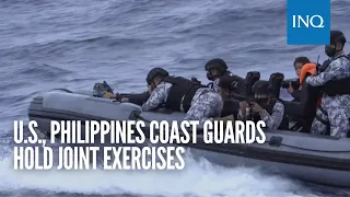 US, Philippines coast guards hold joint exercises