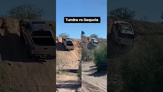 Tundra vs Sequoia at Butcher Jones #Toyota #1st gen Sequoia #Off-road #Sequoia #V8 #4x4